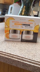 SKIN|2.0 Vitamin C & Collagen Day & Night Face Cream Duo 2 x 1.69 fl oz