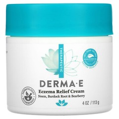 Derma E Psorzema Cream 4 oz 113 g Cruelty-Free, Gluten-Free, Hypoallergenic, No