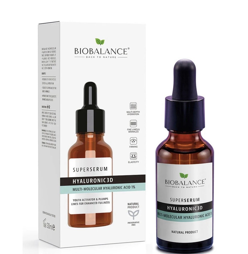 Bio Balance 1% Hyaluronic Acid 3D Serum – 30 ml/1 fl oz