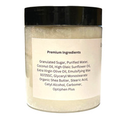 Sugar Body Scrub Handmade w/Organic Shea Butter! – YOU CHOOSE SCENT