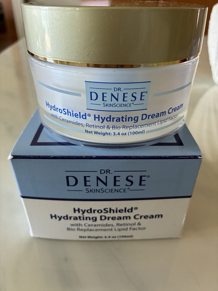 Dr. Denese SkinScience Hydroshield Hydrating Dream Cream 3.4 oz New in Box QVC
