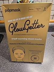 Popmask Glow Getter Self Warming Steam Face Masks (3 Masks)