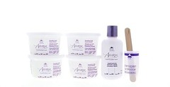 4-Step Hair Conditioning Lye Relaxer Kit for Silky Straight & Healthy Hair