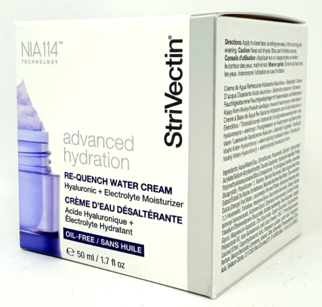 StriVectin Advanced Hydration Re-Quench Water Cream Moisturizer 1.7oz NIB!