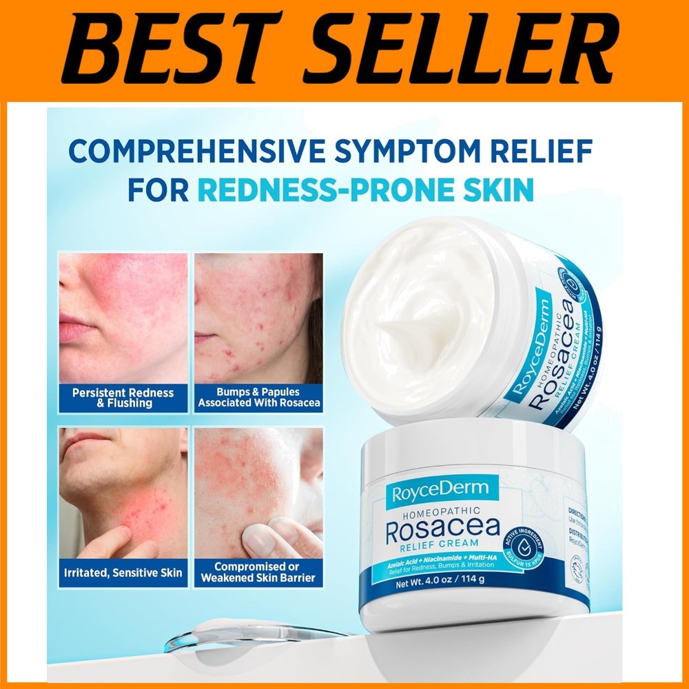 Sensitive Skin Care – Rosacea Moisturizer with Niacinamide