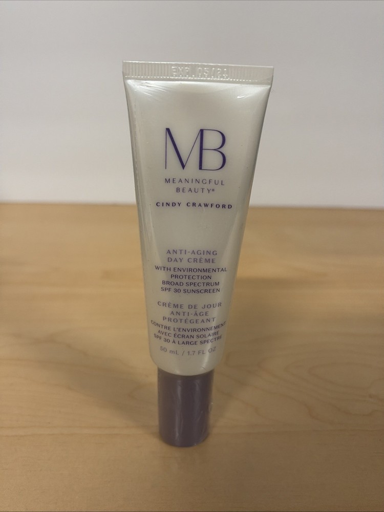 MB Meaningful Beauty Cindy Crawford Anti Aging Day Creme 1.7 oz SPF30NEW/ SEALED