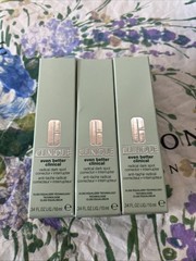 3X Clinique Even Better Radical Dark Spot Corrector Interrupter 0.34oz-10ml Each