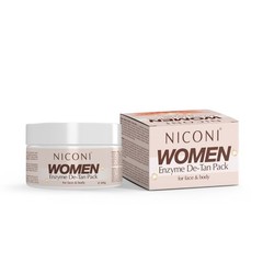 Niconi Women Enzyme De-Tan Pack For Face & Body (300g) Pack of 1