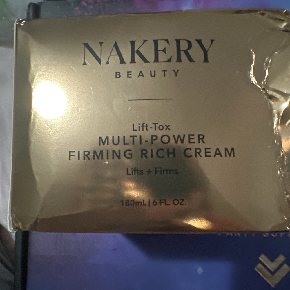 Nakery Beauty Lift-Tox Firming Rich Cream Day Treatment Face/Neck 6 fl oz