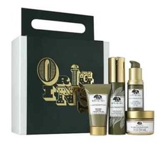 Origins All For Youth Plantscription Essentials To Cleanse & Plump 4 Pcs Set NEW