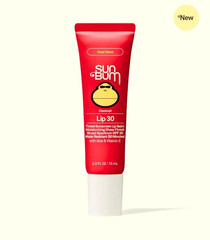 Sun Bum Heat Wave Lip SPF 30 Moisturizing Lip Balm Red Coconut 0.5oz Sunscreen