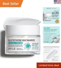 Luxurious Glutathione Niacinamide Facial Cream | 24.8% Hydration & Brightening