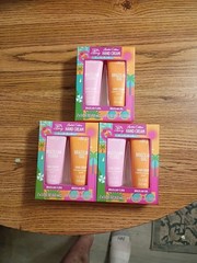 3-spa Luxury Limited Edition Hand Cream Set Brazilian Flora Brazilian Sol 1.4 fl