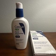 CeraVe PM Facial Moisturizing Lotion Ultra Lightweight 3Oz Oil-Free Moisturizer
