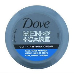 Dove Men+Care Ultra-Hydra Cream with 24 Hour 2.53 Fl Oz (Pack of 1), White