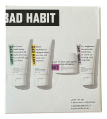 Bad Habit « Just Try Me » 4 Pc Mini Skincare Essentials Kit