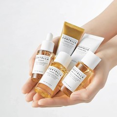 SKIN1004 Madagascar Centella Travel Kit, Toner, Ampoule, Soothing Cream, Clean