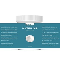 Pure Salicylic Acid Powder (8 oz), Cosmetic Grade 8 Ounce (Pack of 1), White