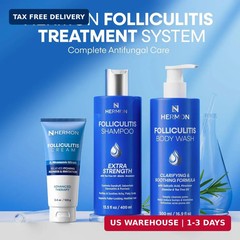 Hermon Folliculitis Treatment (3 Packs Folliculitis Cream)