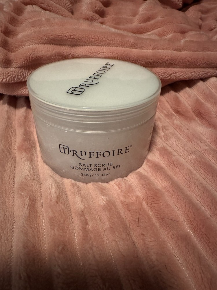New Truffoire Salt Body Scrub Hydrates & Exfoliates 350 g / 12.34 oz Sealed