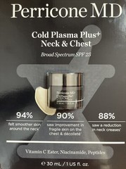 NEW Perricone MD Cold Plasma Plus+ Neck & Chest Broad Spectrum SPF 25 AUTHENTIC*
