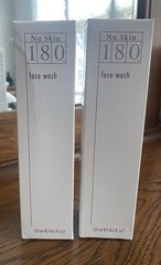 2 X Nu Skin NuSkin 180 Face Wash 4.2 fl oz 125ml Large Size-NEW