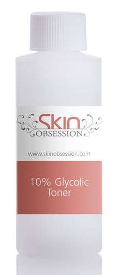 10% Glycolic Acid Anti-Aging Toner ~Skin Obsession~ Reduces Scarring & Acne