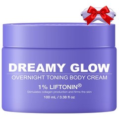 Dreamy Glow Overnight Toning Whip Cream – LIFTONIN® 3.38 Fl Oz (Pack of 1)