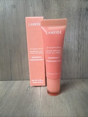 LANEIGE Lip Glowy Balm, Lip Moisturizer with Shea Butter Grapefruit 0.3 oz / 10g