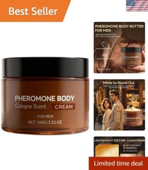 Travel-Ready Cologne Body Butter for Men – Deeply Hydrating & Non-Greasy Formula
