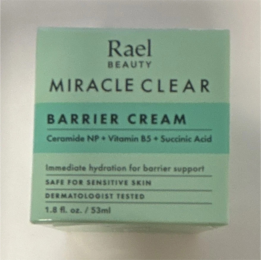 Rael Beauty Miracle Clear Barrier Cream Moisturizer Ceramide NP+B5 1.8 fl oz