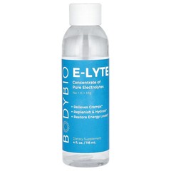 2 pack lot BodyBio E-Lyte concentrated electolytes 4 fl oz (118 ml) exp 12/26