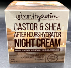 Urban Hydration – Castor & Shea Night Cream After Hours Hydrator Night – 2 fl oz