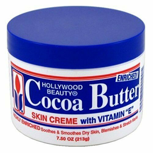 Hollywood Beauty Cocoa Butter Skin Creme with Vitamin E Enriched 7.5 oz 3 Pack