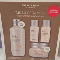 The Face Shop Rice & Ceramide Face Skincare Set Toner & Moisturizer 150ml