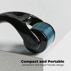 Compact Derma Roller for All Skin Types: Beard, Hair, and Facial Enhancement