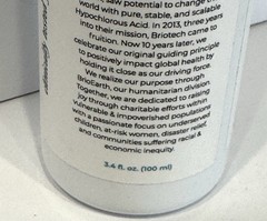 BRIOTECH Topical Skin, Facial Mist, Toner 3.4 OZ Travel Size, NEW & SEALED