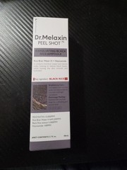Dr.Melaxin Black Rice Peel Shot Black Rice Exfoliant Ampoule Face & Body 2.7 oz