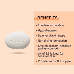 Fixderma Moisturizing bar, Soap for dry skin and rough skin 100g f812