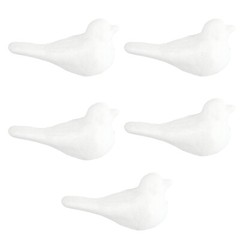 5opcs Shapes Christmas Bird Ornaments Christmas Bird Decoration