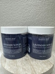 X2 Majestic Pure Cosmeceuticals Lavender Scrub 10oz NEW FAST SHIPPER