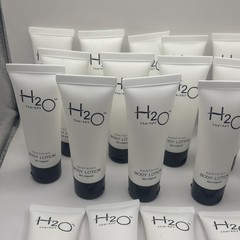 H2O Therapy Soothing Body Lotion Lemongrass & Aloe Vera Hotel Size Pack Of 18