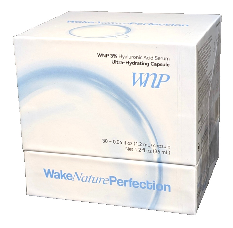 WNP Ultra-Hydrating Hyaluronic Acid Serum, 30-1.2ml Capsules EXP 12/27