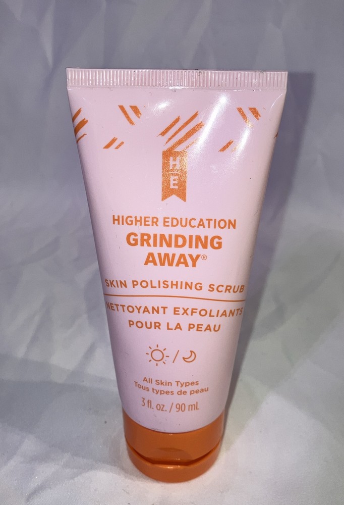 Higher Education Grinding Away Skin Polishing Scrub 3 fl oz / 90mL New SEALED