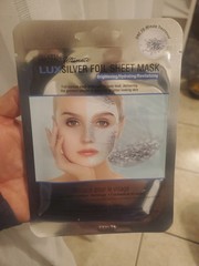 Ultimate LuxSilver Foil Sheet Mask by Satin Smooth for Women – 1 Pc Mask