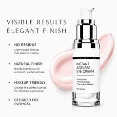 Instant Ageless Eye Cream – Anti Wrinkle Cream, Removes 0.5 Fl Oz (Pack of 1)