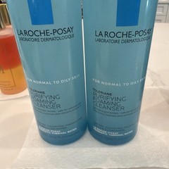 2 Pc-Toleriane Purifying Foaming Facial Cleanser, Oil Free Face Wash Women & Men