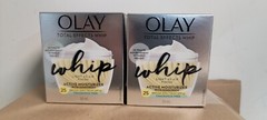 2 Olay Total Effect Whip Moisturizer Sunscreen SPF 25 (EXP Dec24)- FREE SHIPPING