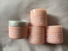 Lot Of 4 Clinique Moisture Surge 100H Auto Replenishing Hydrator 2.5 Fl Oz Total