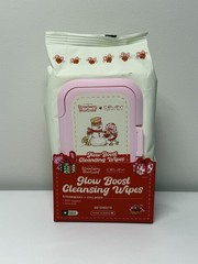 Strawberry Shortcake X Celavi Glow Boost Cleansing Wipes With Collagen 60 Sheets